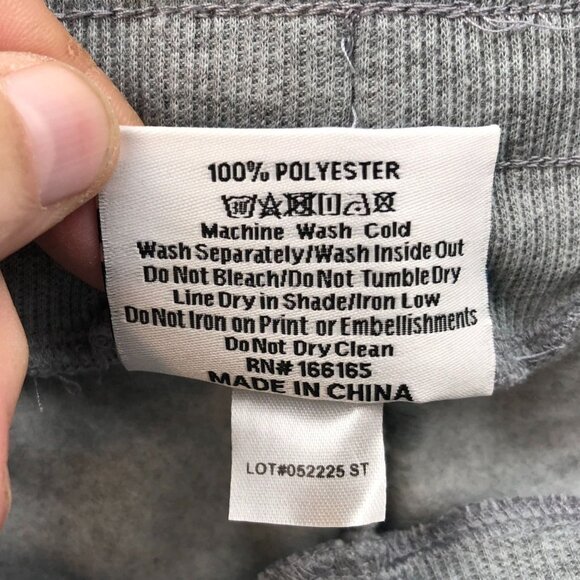 2 Pure Champ Mens Jogger Pants Size 3XL Lot Of 2 Gray Sweatpants Skinny Pull On - Picture 9 of 13